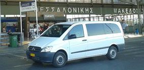 Thessaloniki airport taxi transfer